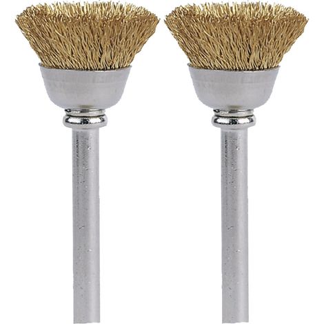 Dremel Messingbürste 536 536 Schaft-Ø 3.2 mm 26150536JA 2 St.
