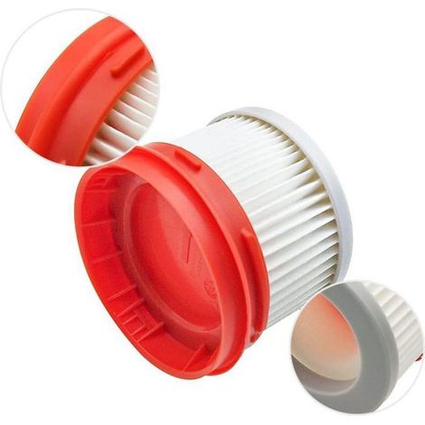 Filtre HEPA - Pour Aspirateur Portable Dreame V8 V9 V9B V9P V10 - Remplacement Filtre à Poussière et Filtre d'Échappement - Lot de 8 (1/5)