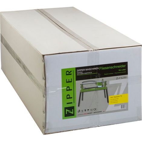 FLIESENSCHNEIDER 90CM STEINTRENNMASCHINE 1500W ZIPPER ZI-FS250 (1/3)