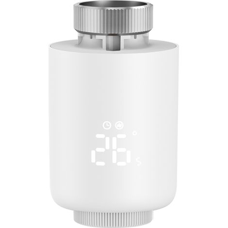 Eosnow Intelligente thermostatische Heizkörperventile mit LED-Anzeige, programmierbarer Thermostat-Heizungsregler für die Heimunterstützung, mobile App/Sprachsteuerung (1/5)