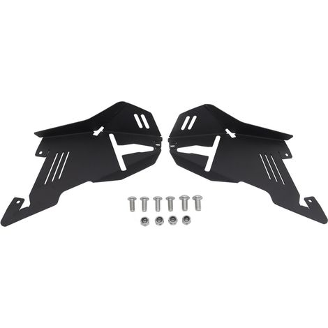 Parafango anteriore Yctze per moto, in alluminio anodizzato nero, per Ryker 600 900 Sport. (1/5)
