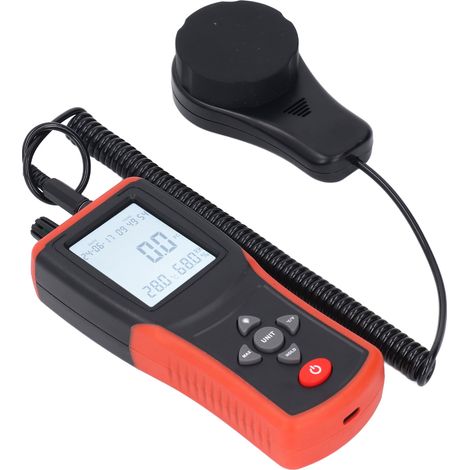 Luxmètre numérique LED TL-603 avec capteur amovible, mesure de l'éclairement de 0,1 à 400 000 lx Fc, idéal pour les plantes et les phares de voiture. (1/5)