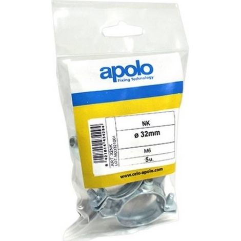 CELO bolsa 5 uds. abrazadera noke ø 32 32nk apolo , Bolsa 5 Uds. Abrazadera Noke Ø 32 32Nk de la marca Celo. (1/4)