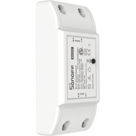 BEBUSINGOTO Interrupteur WiFi , Smart Remote Control Module de Commutation WiFi Télécommande Compatible avec Alexa Google (1/5)