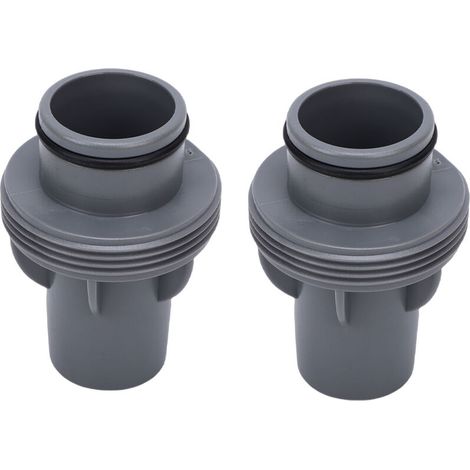 Adaptateur de tuyau de piscine adapté à P6916, 2 pièces, bonne étanchéité, pompe à filtre en plastique de 1.5 pouces E (1/5)