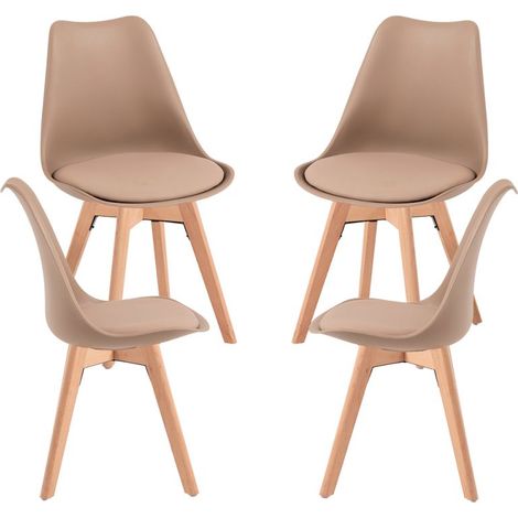 Packs Sillas Comedor - Pack 4 Sillas Synk Basic - Trigo