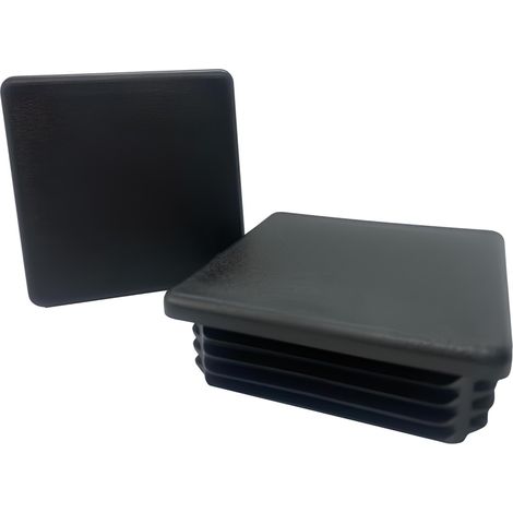 Tapa interna para perfil de techo de 100x100 mm, color negro, 10 unidades. (1/5)