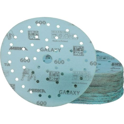 disque abrasif auto-agrippant Galaxy 150 mm grain 600 (1/5)