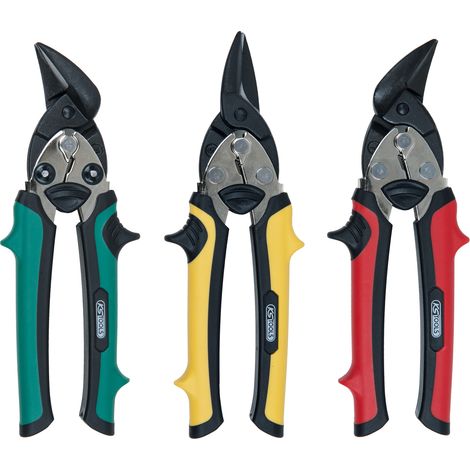 Kit de 3 cisailles à tôles - 118.0150 - KS Tools (1/4)