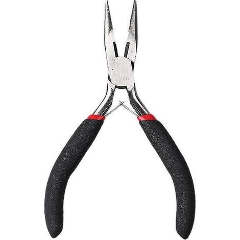 Outils à main, quincaillerie, ensemble de pinces à bec rond et à bec fin pour couper le fil autour de l'anneau en fer. (1/2)