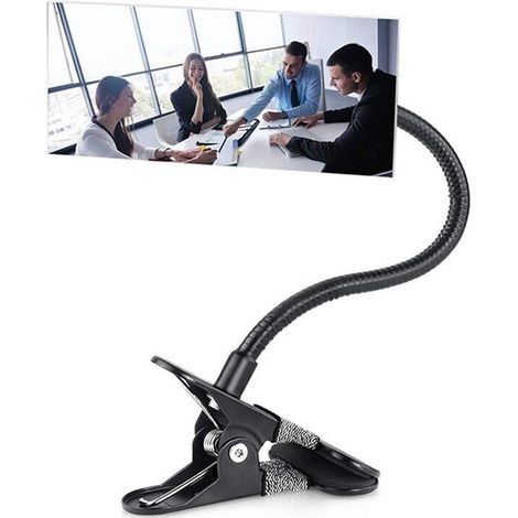 Miroir Convexe À Clipser Pour Sécurité Personnelle Bureau Ouvert Vue Arrière (1/4)