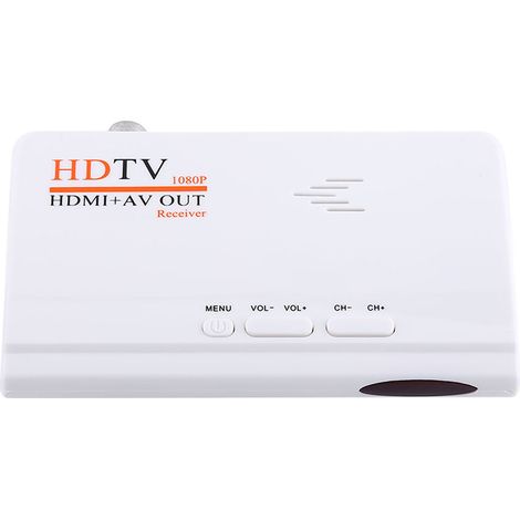Boîtier TV HDMI HD 1080p avec tuner et convertisseur, sans port VGA