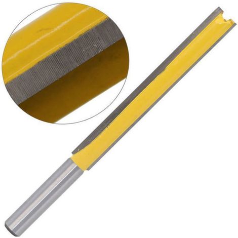 Fraise à Bois Droite - 77 mm - Bords en Carbure - Pour Toupie - 1 Pièce (1/4)