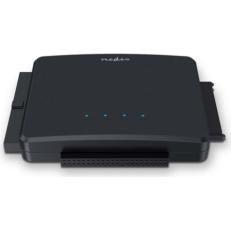 Nedis Festplatten-Adapter / USB 3.2 Gen1 / 2.5 / 3.5 / IDE + SATA / Netzstromversorgung
