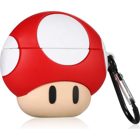 Niedliche AirPods Pro Hülle, trendiges 3D-Tiermuster, Silikon, Kawaii-Stil, witzig und originell. (1/5)