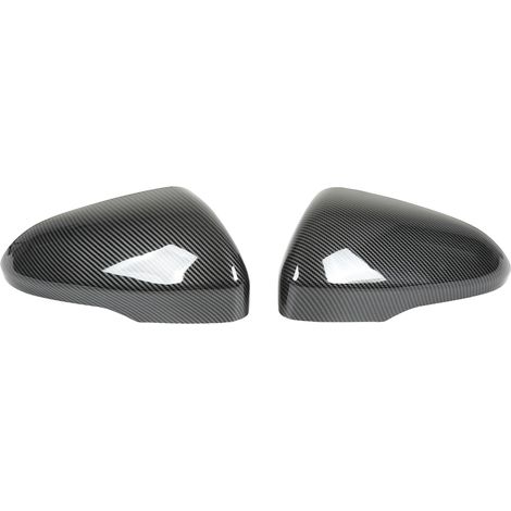 coques de rétroviseurs de porte gauche et droite style fibre de carbone pour Ford Fusion 2013 et plus (1/5)
