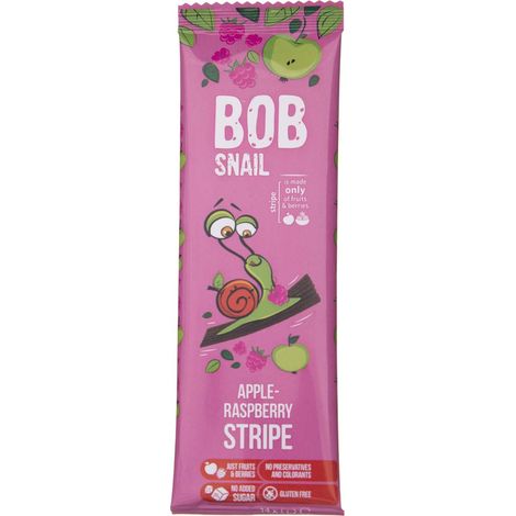 Bob Snail Apfel-Himbeer-Snack ohne Zuckerzusatz – 14 g