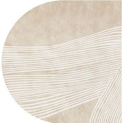 Set de table ovale en cuir de qualité supérieure, imperméable, résistant à l'huile, isolant thermique, dessous de plat en PVC, nappe, décoration intérieure. (1/5)