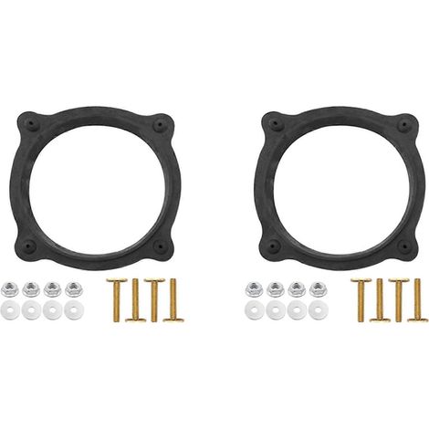 joints de bride de plancher 385310063 et kit de montage, compatibles avec certaines toilettes de camping-car Sealand, noir. (1/5)