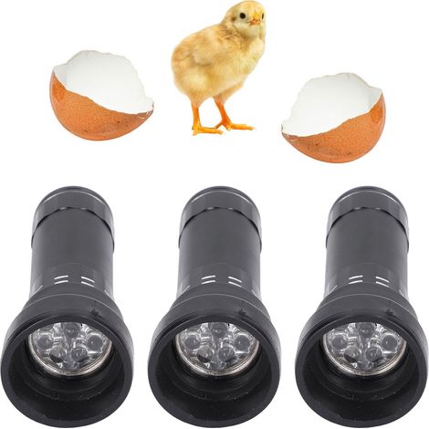 kits/Testeur de noyau d'œuf, inspecteur d'œufs à lumière froide à 9 lampes, mirage d'œufs haute intensité pour incubation, lampe torche dédiée au mirage d'œufs (1/5)