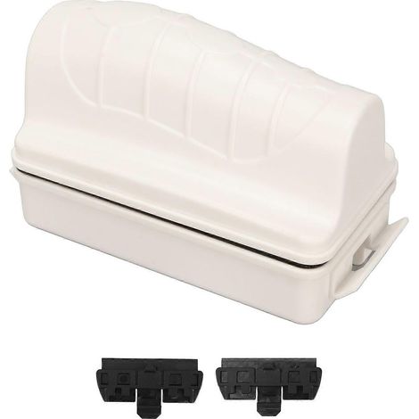 Magnetische Aquarienbürste mit Doppelklingen, extrem widerstandsfähig, selbstschwimmend, ergonomischer Algenkratzer für Aquarien (1/5)