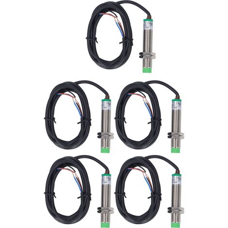 5 pièces interrupteur de proximité inductif M12 X 1 PNP IP65 capteur sans Contact étanche 6-36VDC (1/5)