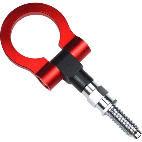 Adatto per ganci di traino sul paraurti anteriore dell'auto, compatibile con i modelli E30, E34, E36, E39 ed E46. Bulloni standard europei, dimensioni 9,5 x 1,6 cm.