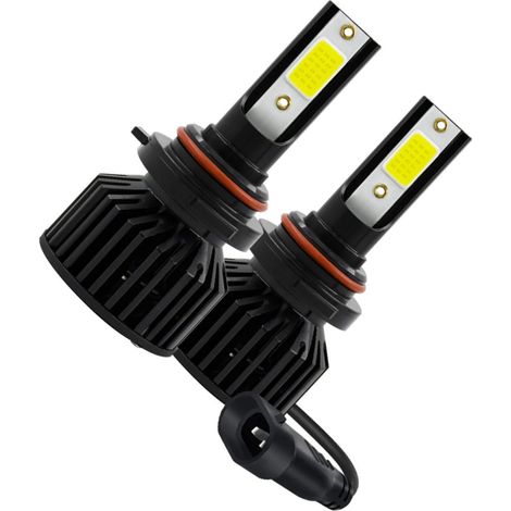 Ampoule LED Voiture 9005 Haute Puissance 8000lm en Aluminium Aéronautique Ip65 Faisceau et Résistance la Rouille pour Phares (1/5)