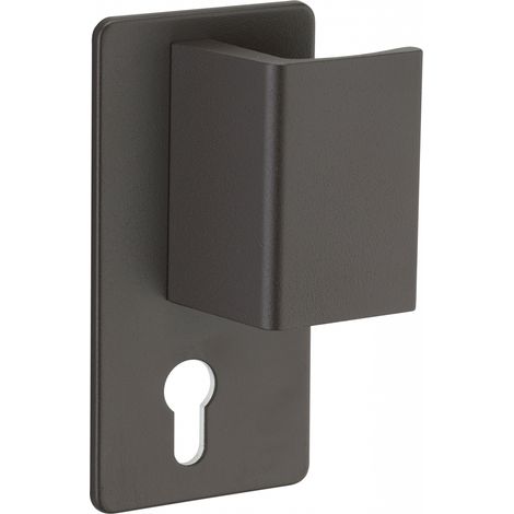 Maniglia Beluga per porta d'ingresso, destra, marrone – THIRARD