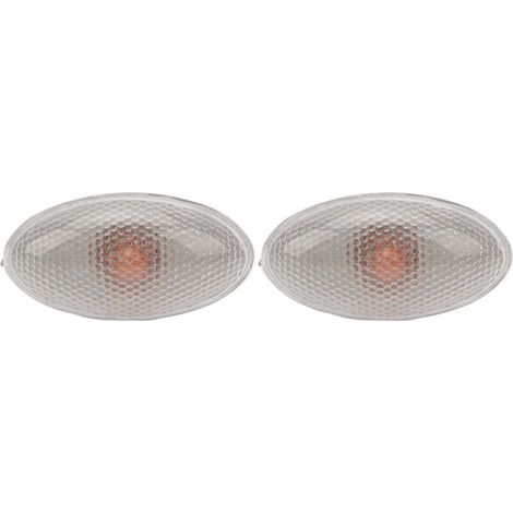 Feu Position Latéral LED 12V 632574 2 Pièces Compatible Peugeot 206 407 607