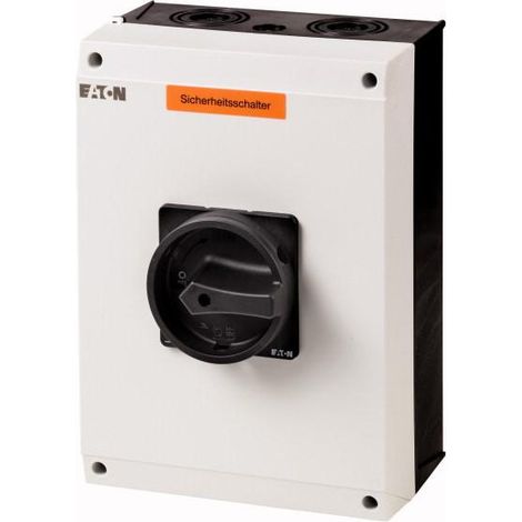 Inter. de sécurité 6P + 2F 100A verrouillable en saillie plaque 000207290 EATON T5-4-8903/I5-SI-SW