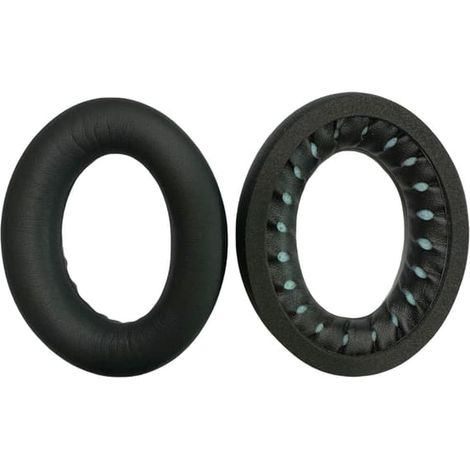 Coussinets d'oreille noirs pour Bose QC45 / QuietComfort SE (1/5)