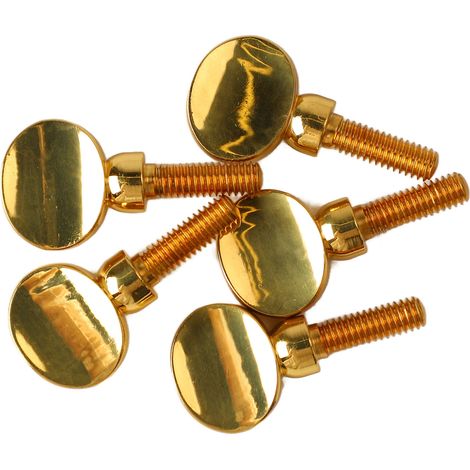 Lot de 5 vis de serrage pour col de saxophone en laiton haute dureté (1/5)
