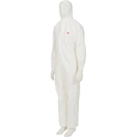 Combinaison De Protection Blanche/bleu 4540 Combinaison De Protection Blanche/bleu 4540 - 3m (1/6)