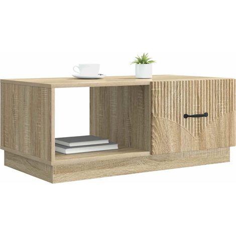 Maison Exclusive - Couchtisch Sonoma-Eiche 90 x 50 x 37 cm Holzwe