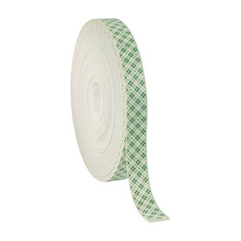 Ruban mousse Polyuréthane double face 3M 4026, Blanc, 25mm x 33m x 1.6mm ( Prix pour 1 ) (1/2)