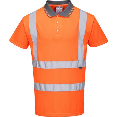 Polo de Alta Visibilidad Ris - Talla 6XL - Naranja - Portwest