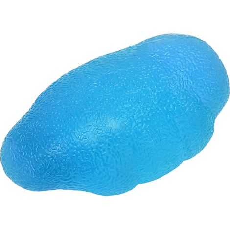 Balle de résistance multiple en gel pour renforcement musculaire des mains, doigts et poignets - Anti-stress Bleue (1/5)