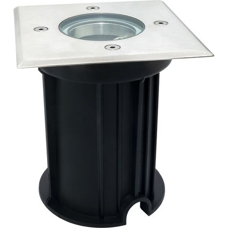 Faretto calpestabile led incasso quadrato attacco GU10 segnapassi giardino IP65 (1/5)