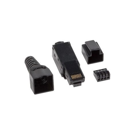CONECTOR LANBERG RJ45 CAT.6 UTP PLUG 8P8C TOOL-LESS (1/3)