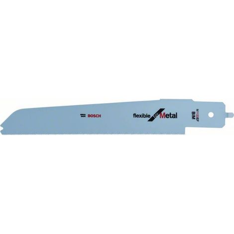 Bosch Accessories 2608656932 Säbelsägeblatt M 1122 EF Flexible for Metal, für PFZ 500 E Sägeblatt-Lä