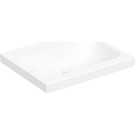 Geberit iCon Light lavabo à poser, 60 cm x 48 cm, sans trou pour