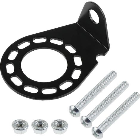 Support de Montage avec Vis et Écrous Complets en Acier pour Prise de Connecteur Remorque Remorquage de Caravane Européenne 7 Broches 13 Broches (1/5)