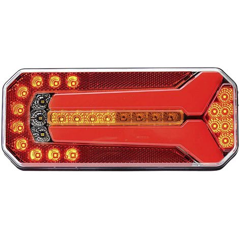 WAS Fanale posteriore per rimorchio Cavi terminali Luce di direzione, Luce di stop, Retronebbia, Fanale posteriore post (1/5)