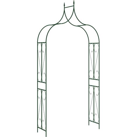 Voûte de jardin Vert foncé 120x38x258 Fer (1/5)