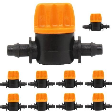 10 Stück Absperrhähne für Wasserkontrolle Fallschutz Zubehör (1/5)