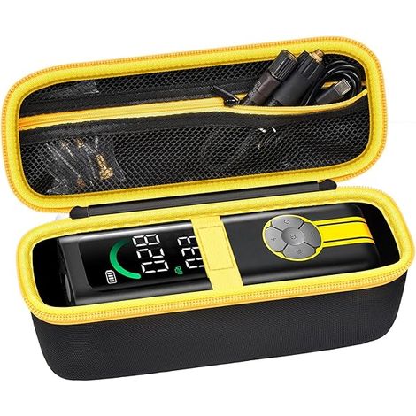 Etui De Transport Pour Compresseur D Air Portatif - Compatible Avec Fanttik X10 Cross X9 APEX X8 APEX APEX EV - Dimensions 24,5 x 10,5 x 8,6 Cm - Matière EVA - 1 Pièce (1/5)