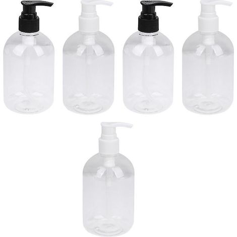 5 flacons de shampoing (1/3)