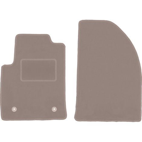 Tappetini anteriori beige per: Ford Fiesta MK6 hatchback (2002-2010)