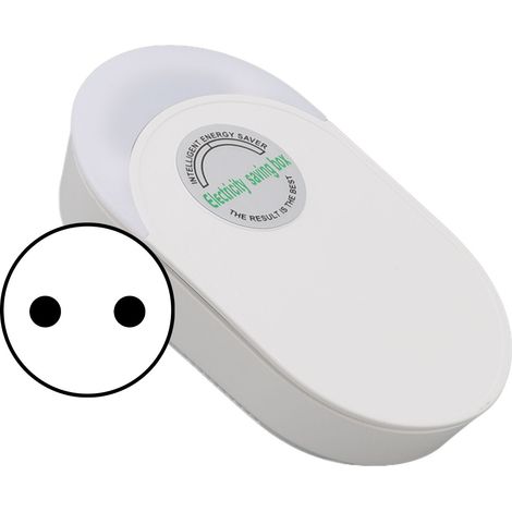 Économiseur d'énergie ABS ignifuge blanc 28000W dispositif d'économie pour bureaux centres commerciaux maison prise UE 90-250V (1/5)